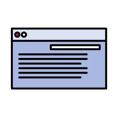 Beyaz arkaplanda ağ programlama süreci