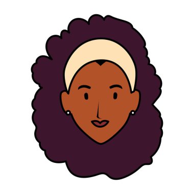 Beyaz arka planda gülümseyen kadın başkanı