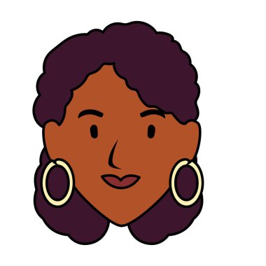 Beyaz arka planda gülümseyen kadın başkanı