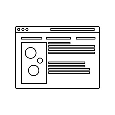 Beyaz arkaplanda sosyal ağ profili