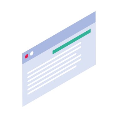 Beyaz arkaplanda ağ programlama süreci