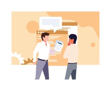 İş adamları toplantı, planlama ve pazarlama araştırmalarında