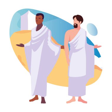 Erkekler hacca, Dhul Hijjah gününe.