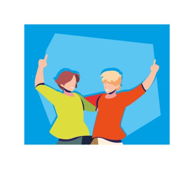 Dans eden erkekler, poz, parti, dans kulübü