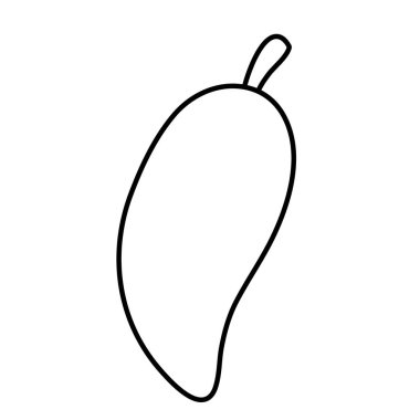 Biberli sebze vektör tasarımı