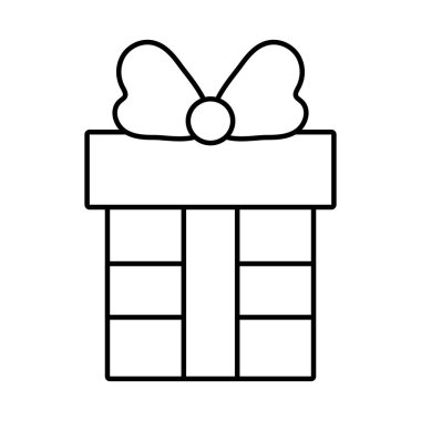 Ayrı hediye simgesi vektör tasarımı