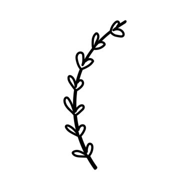 İzole edilmiş sonbahar yaprağı vektör tasarımı