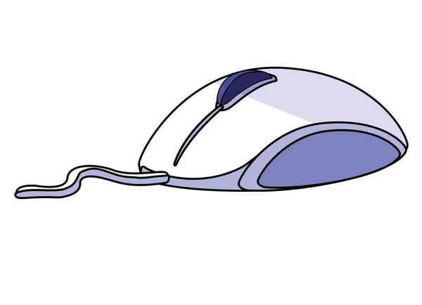 Diseño de vectores de ratón digital icono — Archivo Imágenes Vectoriales