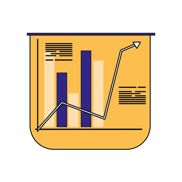 Isolierte Workflow-Icon-Vektor-Gestaltung — Stockvektor