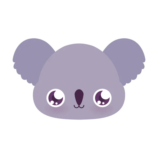 Cute projekt wektor kreskówki koala — Wektor stockowy