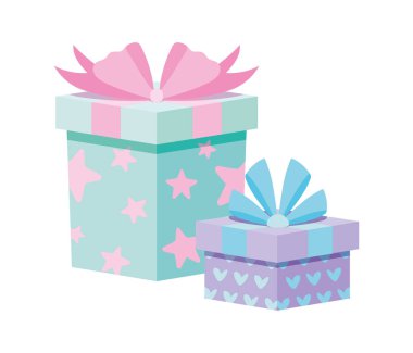 Yay vektör tasarımlı hediyeler