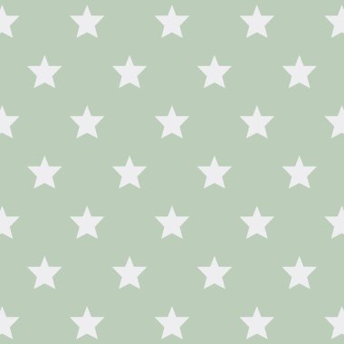 Yeşil yıldızlar arka plan vektör tasarımı