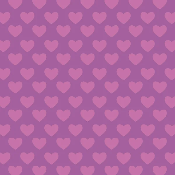 Purple hearts background vector design — Stock Vector
