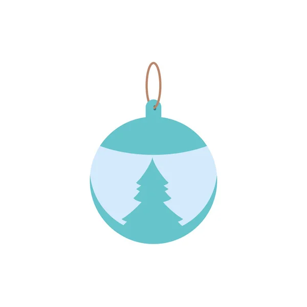 快乐的圣诞节球体矢量设计 — 图库矢量图片