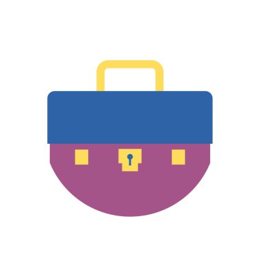 Ayrı bavul çanta vektör tasarımı