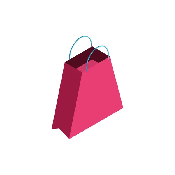 Design vettoriale della shopping bag isolato — Vettoriale Stock