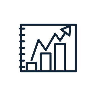 İzole edilmiş artırılmış ok ve çubuk vektör tasarımı