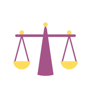 İzole edilmiş ölçekli yasa vektör tasarımı