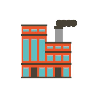 İzole sanayi fabrikası ve duman taşıyıcı tasarımı