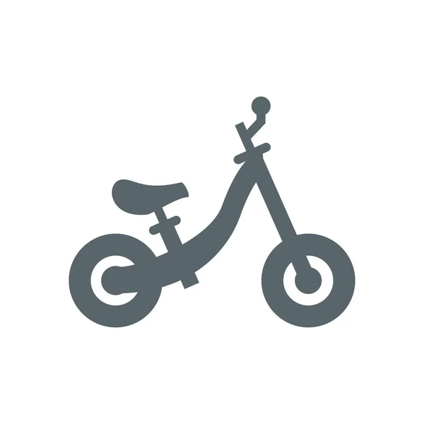 Icono de bicicleta aislada vector de diseño — Vector de stock