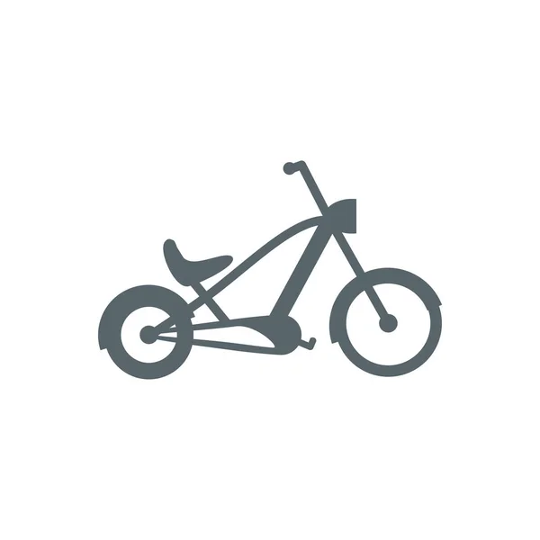 Izolowana ikona wektora roweru — Wektor stockowy