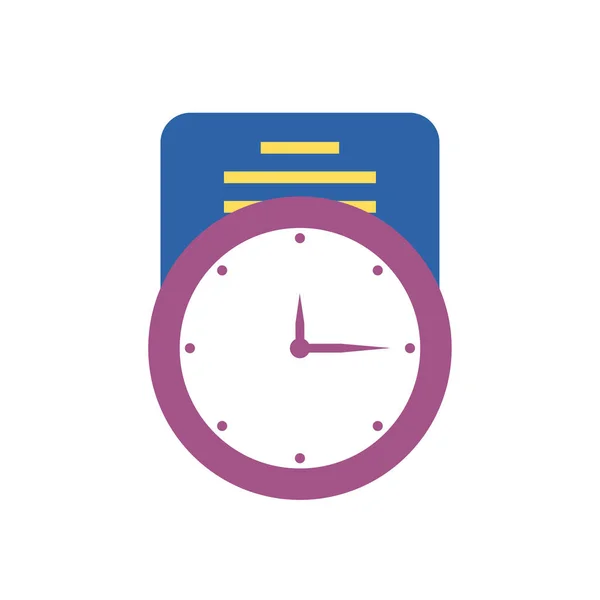 Isolated clock instrument vector design — 스톡 벡터