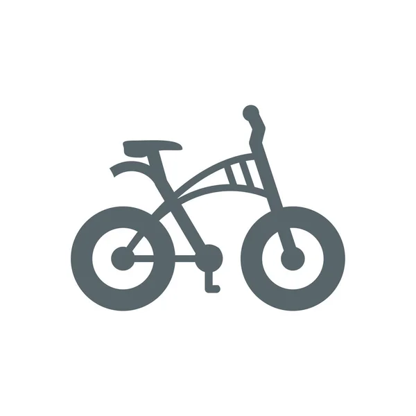 İzole edilmiş bisiklet simgesi vektör tasarımı — Stok Vektör