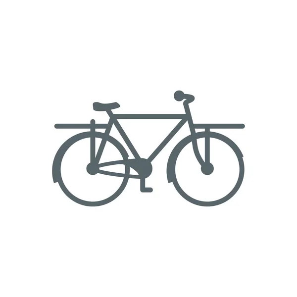 Isolato bici icona vettoriale design — Vettoriale Stock