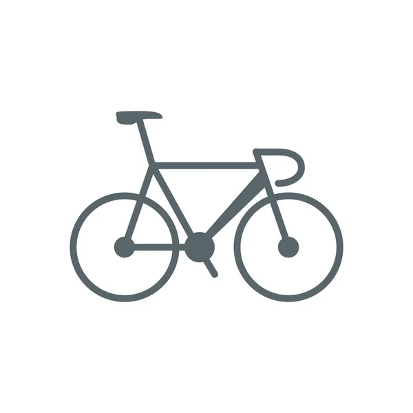 Geïsoleerde fiets pictogram vector ontwerp — Stockvector