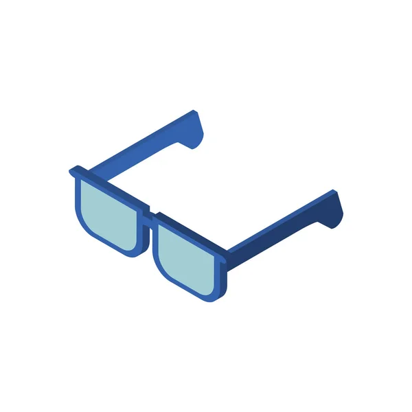 Isolierte Brille Icon Vector Design — Stockvektor