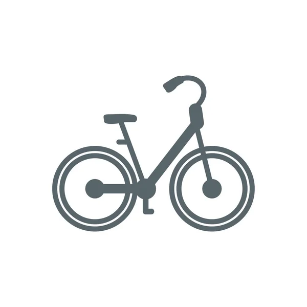 Geïsoleerde fiets pictogram vector ontwerp — Stockvector