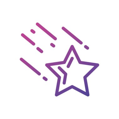 İzole edilmiş yıldızlar vektör tasarımı