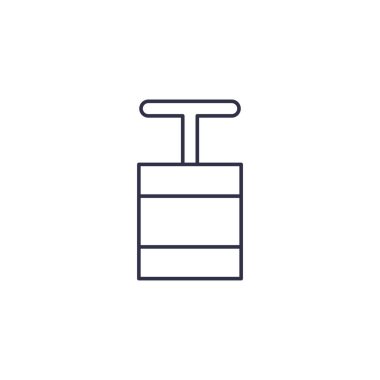 Isolated military explosion vector design