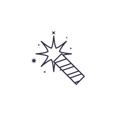 Ayrı bir kutlama havai fişek vektör tasarımı