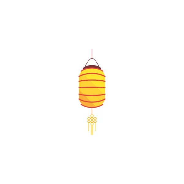 Ізольована китайська лампа Векторний дизайн — стоковий вектор