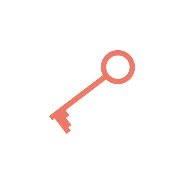 Izolovaný návrh vektoru ikon klíče — Stockový vektor