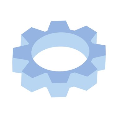 beyaz arkaplanda dişli aracı