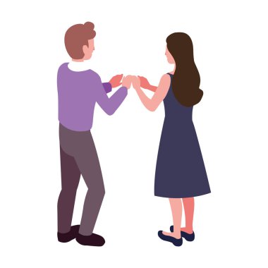 Beyaz arka planda duran iş adamları