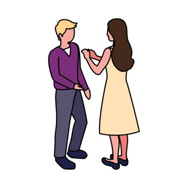 Beyaz arka planda duran iş adamları