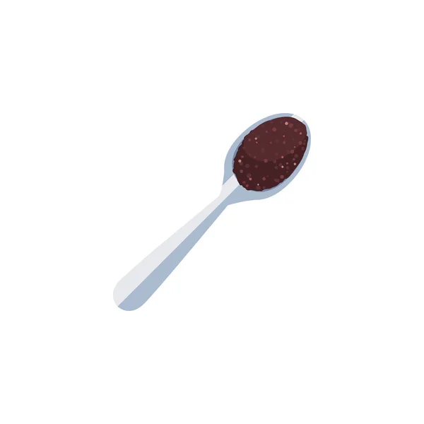 Isolated coffee spoon vector design — Stock Vector