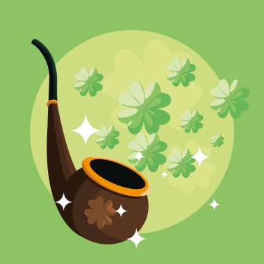 mutlu saint patricks günü vektör tasarımı