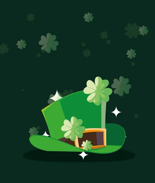 Glücklich Heiliger Patricks Day Vektor-Design — Stockvektor