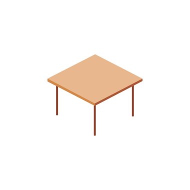 İzole ev tablosu vektör tasarımı