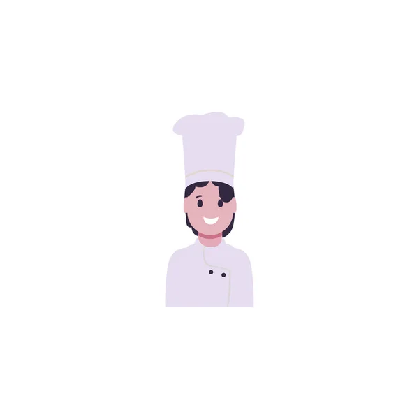 Isolated woman chef vector design — Stock Vector