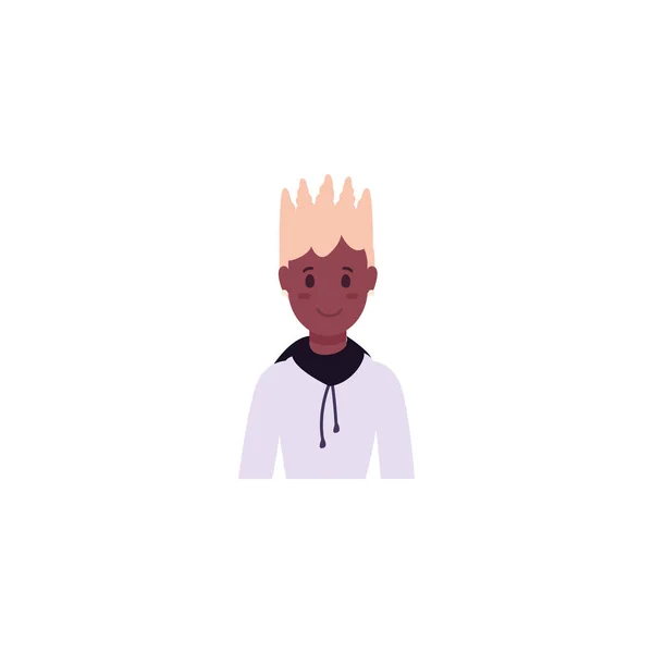 Isolated avatar blond man vector design — 스톡 벡터