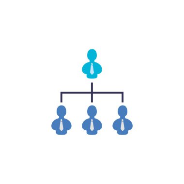 Şirket işadamları avatar vektör tasarımı
