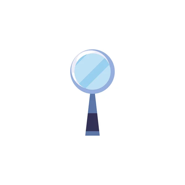 Design de vetor de ícone de lupe isolado — Vetor de Stock