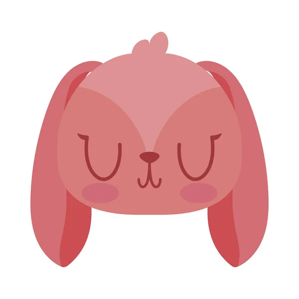 Cute królik kreskówki wektor projektu — Wektor stockowy