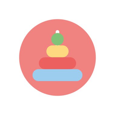 İzole edilmiş oyuncak vektör tasarımı