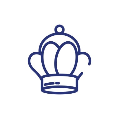 İzole kraliyet taç vektör tasarımı